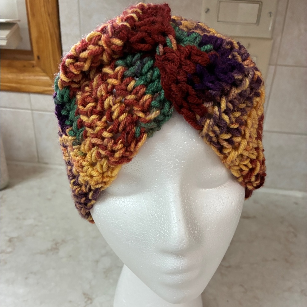 Multicolor Knitted Headband Ear Warmer Ear Muffs